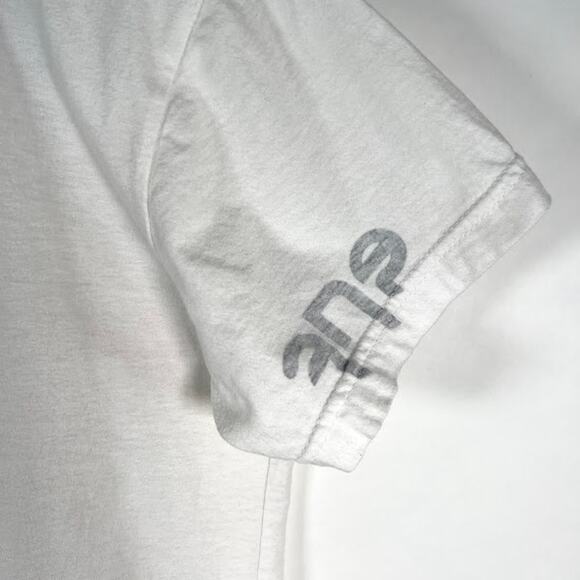 enf Women's Graphic Short Sleeves Tee Sz M White Cotton Artist Artsy *Read - Picture 4 of 7